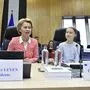 Von der Leyen und Greta Thunberg