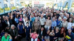 Leserinnen und Leser bei der 120-Jahr-Feier am „Open House Day“ in Graz