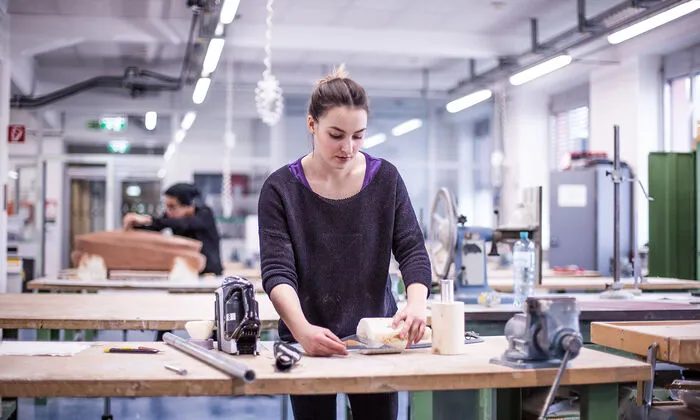 In der Modellbauwerkstätte können Studierende ihrer Kreativität freien Lauf lassen. 