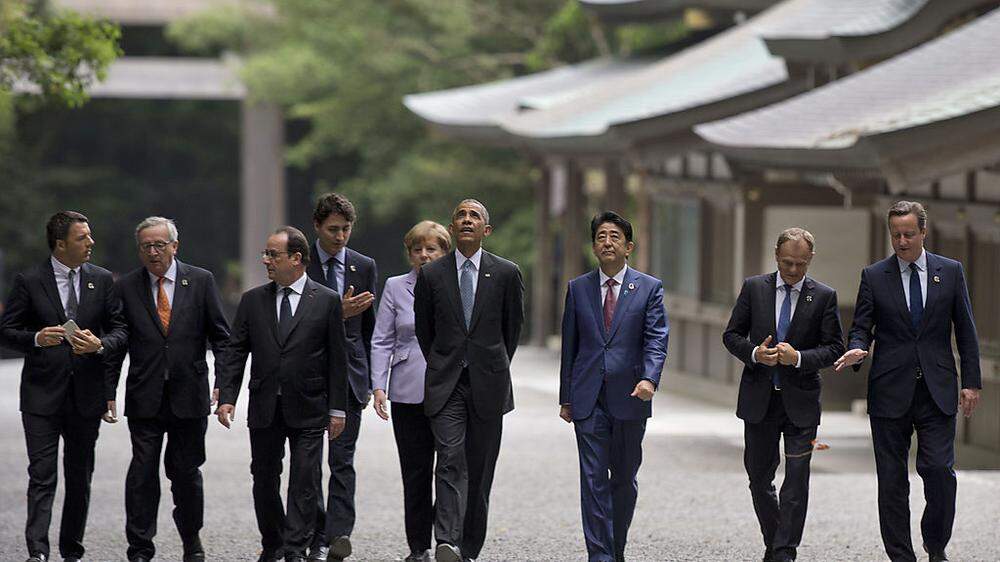 G-7-Gipfel ging ohne konkrete Maßnahmen zu Ende 