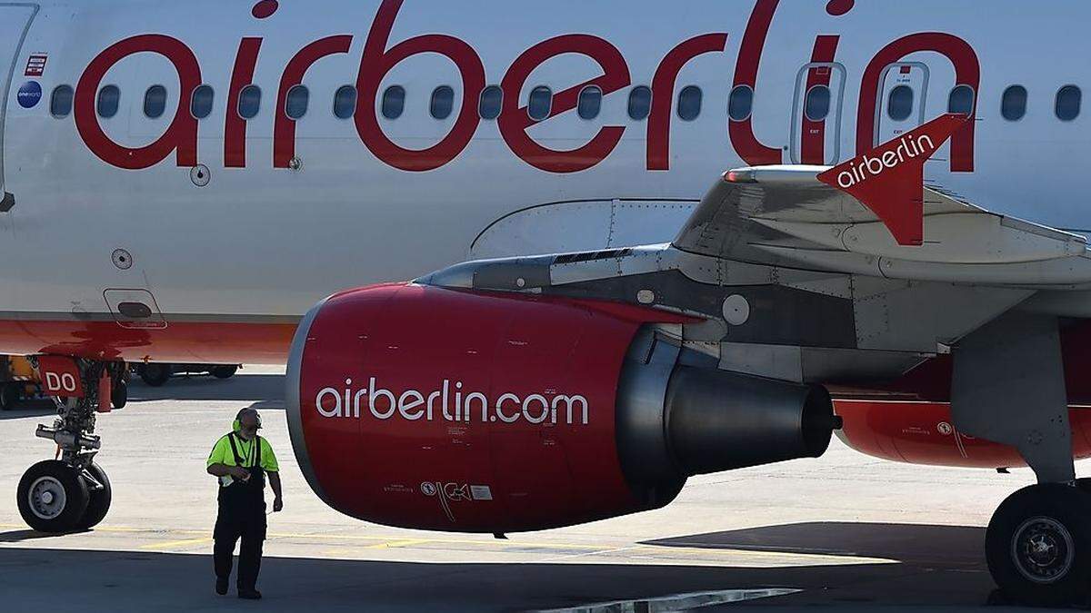 Noch ist unklar, wieviele Air-Berlin-Mitarbeiter ihren Job verlieren