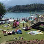 Im Strandbad Drobollach erfreute man sich eines regen Betriebes den Sommer hindurch