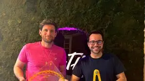 Innovativ: Bernhard Rumpold und Lucca Ventre 