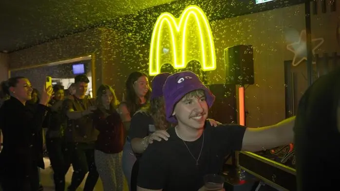 Im Brucker McDonald‘s wurde am Dienstag gefeiert
