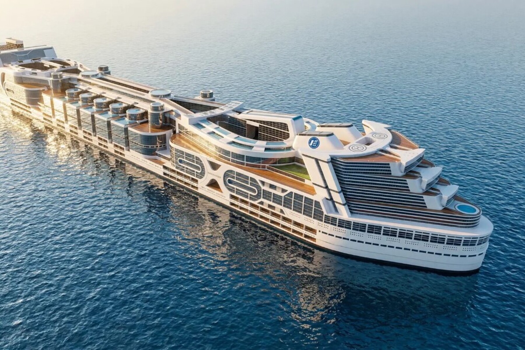 Größtes Schiff der Welt soll Platz für 80.000 Menschen bieten