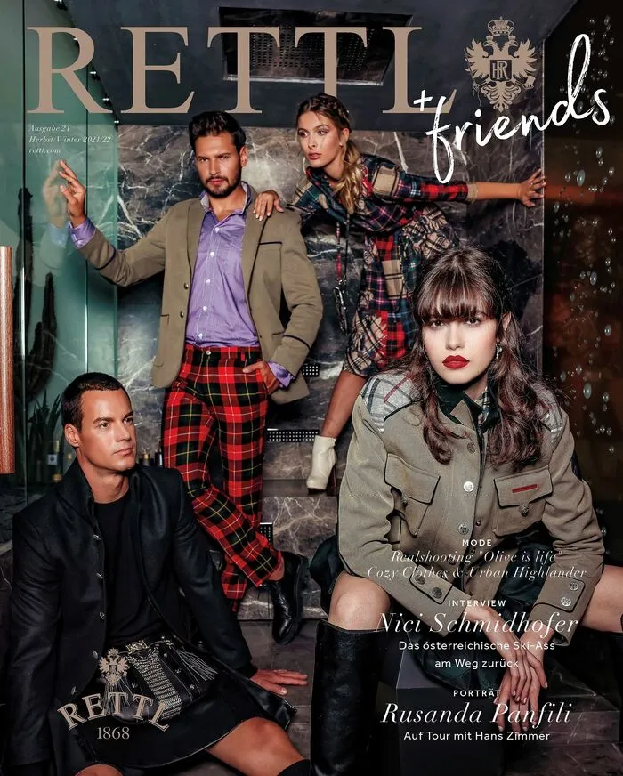 Die 21. Ausgabe des "Rettl & friends"-Magazins