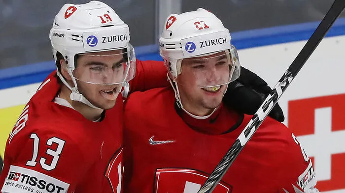 Nico Hischier und Kevin Fiala