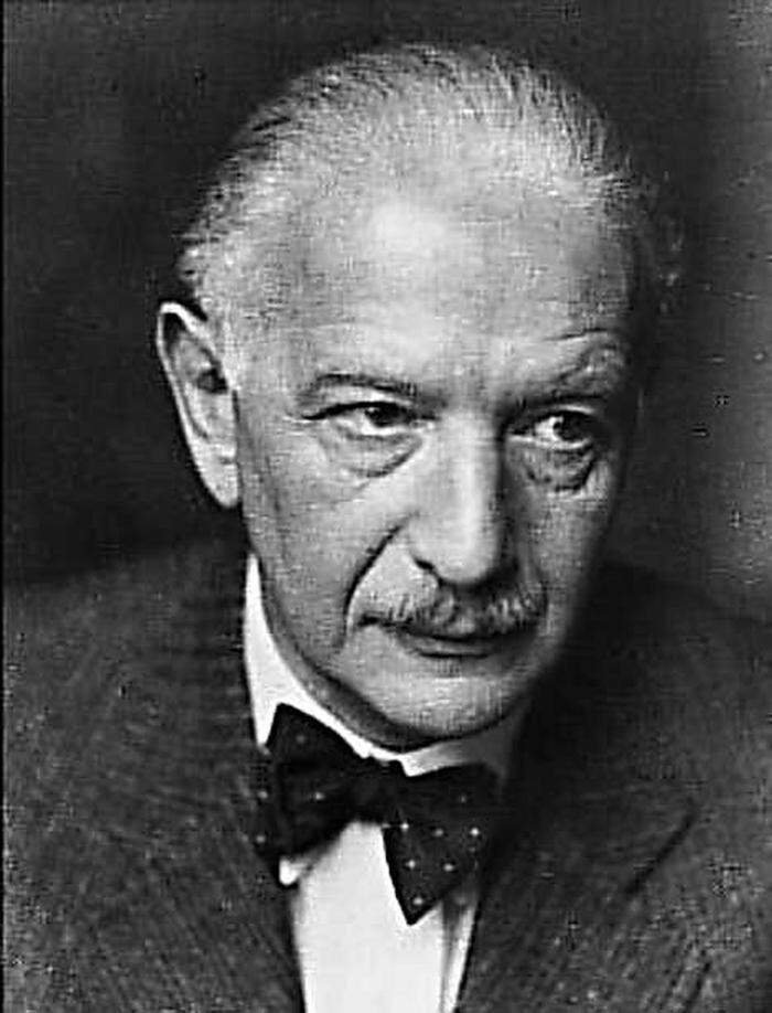 Der Schriftsteller und Kritiker Alfred Polgar (1873-1955)