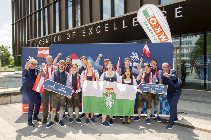 Die steirischen Teilnehmerinnen und Teilnehmer präsentierten sich im „Center of Excellence“ in Graz