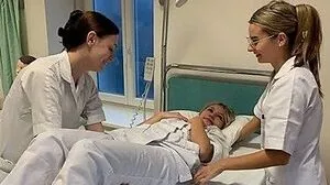 Die Schülerinnen sammeln Praxis in Frohnleiten