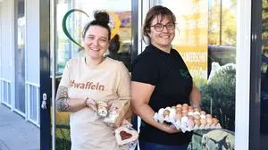 Jetzt auch mit ihrem in Harbach vertreten: Andrea Rupp (rechts) und Jasmin Kopeinig