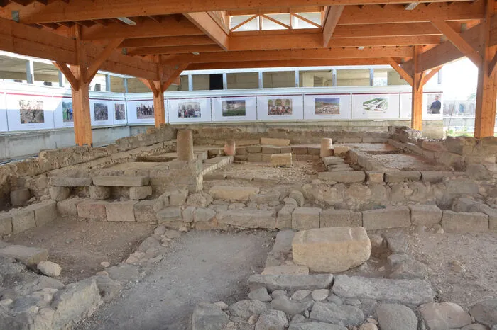 Erst 2009 entdeckt: Die Synagoge von Magdala aus dem 1. Jahrhundert gilt als älteste bekannte Synagoge.