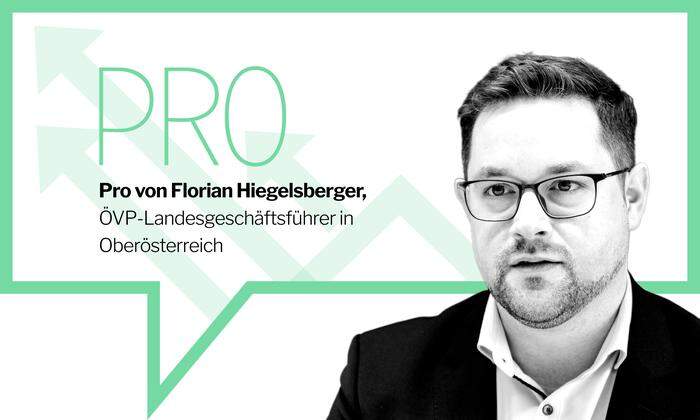 Florian Hiegelsberger ist seit 2021 ÖVP-Landesgeschäftsführer in Oberösterreich. Er hat Wirtschaftswissenschaften an der Kepler Universität in Linz studiert.