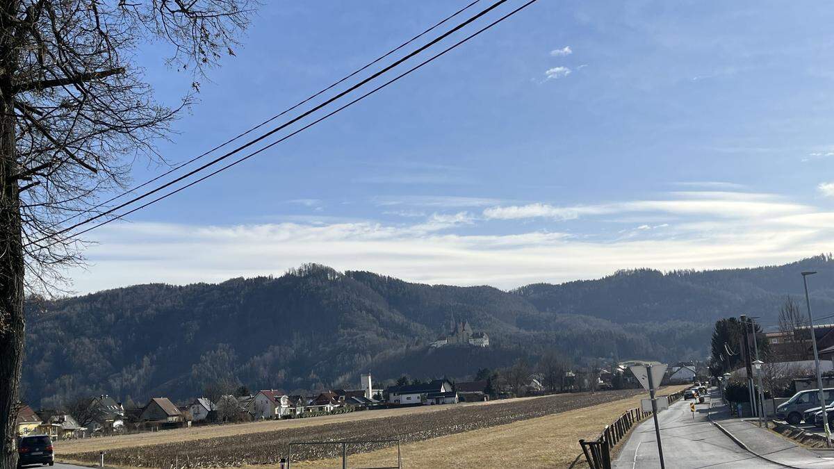 Die Huberwiese in Gratwein-Straßengel, begehrte Baufläche inmitten der Großgemeinde im Grazer Speckgürtel