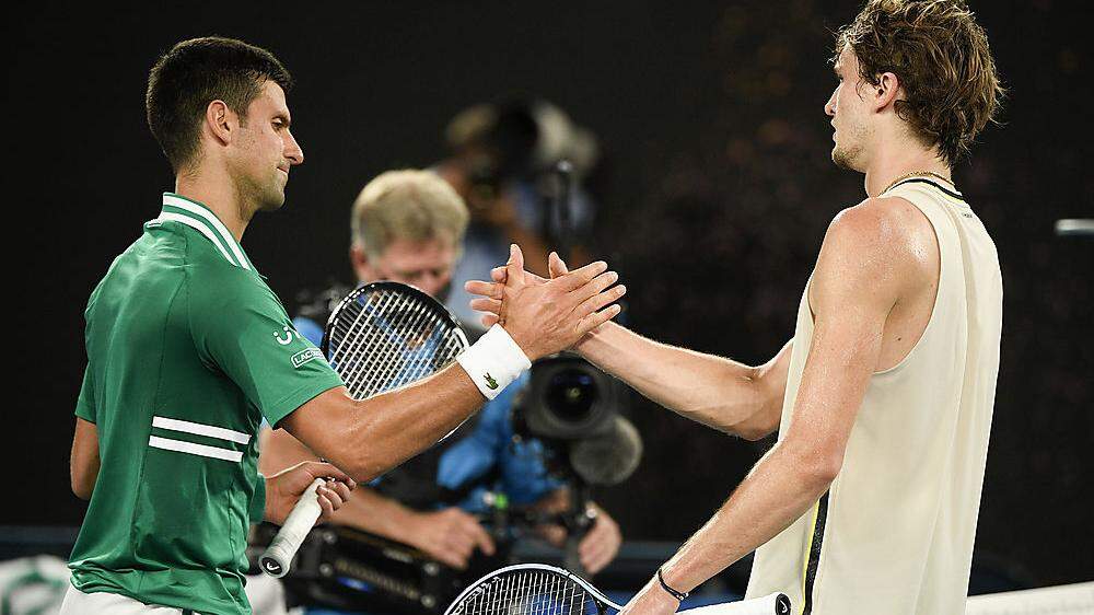 Novak Djokovic besiegte den als Nummer sechs gesetzten Deutschen Alexander Zverev