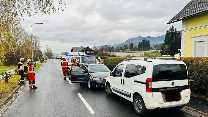 Im Krieglacher Ortsgebiet kam es am Donnerstag zu einem Unfall
