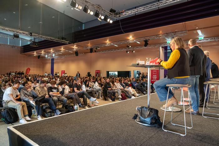 Voller Saal in der Grazer Messe. Nicht alle fanden einen Sitzplatz