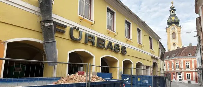 Derzeit wird das Gebäude in der Kirchengasse entkernt