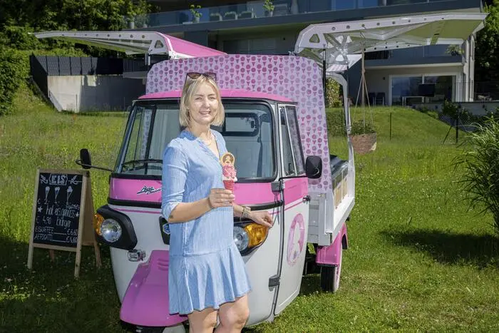 Lisa Wunder, die „Eislisl“ aus Pörtschach, freut sich ebenfalls über eine gute Saison