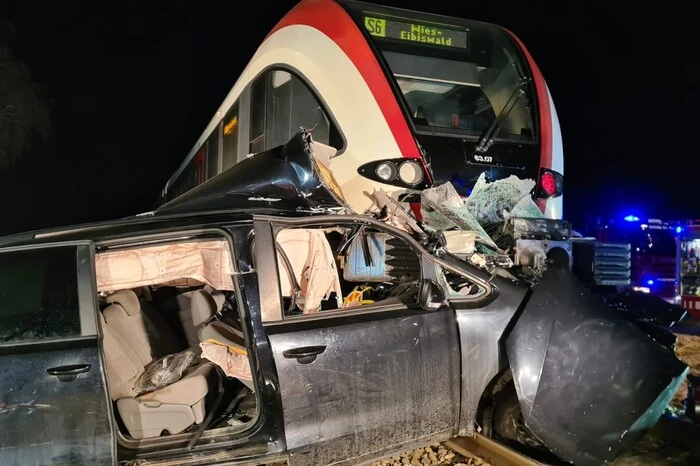 Der Beifahrer wurde tödlich verletzt, er verstarb noch an der Unfallstelle.