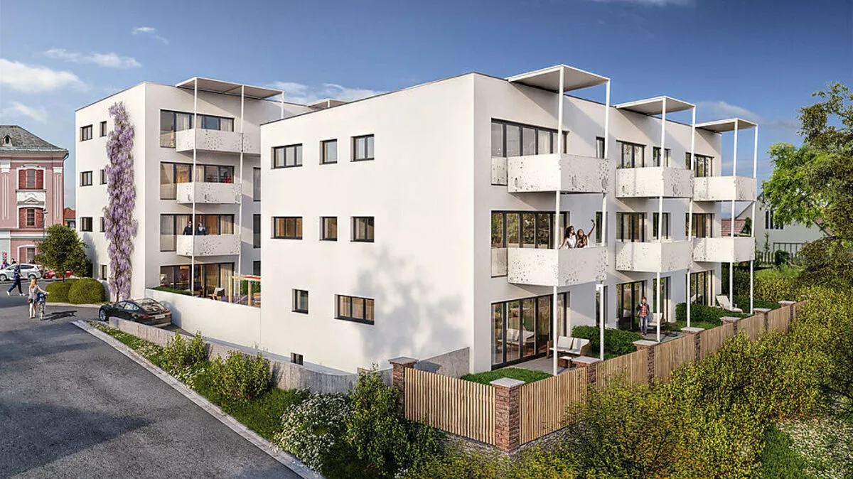 "Lilienblick" nennt sich das Neubauprojekt des aus Völkermarkt stammenden Architekten Volker Miklautz