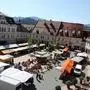 Der Hauptplatz wird im Mai zum Marktplatz
