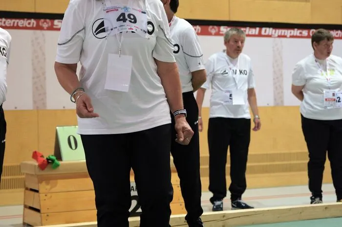 Walpurga Maier holte mit ihrem Gatten Werner Maitz Silber im Boccia-Doppel