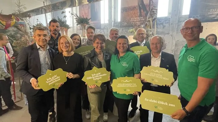 Die Erlebnisregion Thermen- und Vulkanland präsentierte ihre neue Werbekampagne "Dein Sehnsuchtsland".