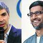 Larry Page und Sundar Pichai 