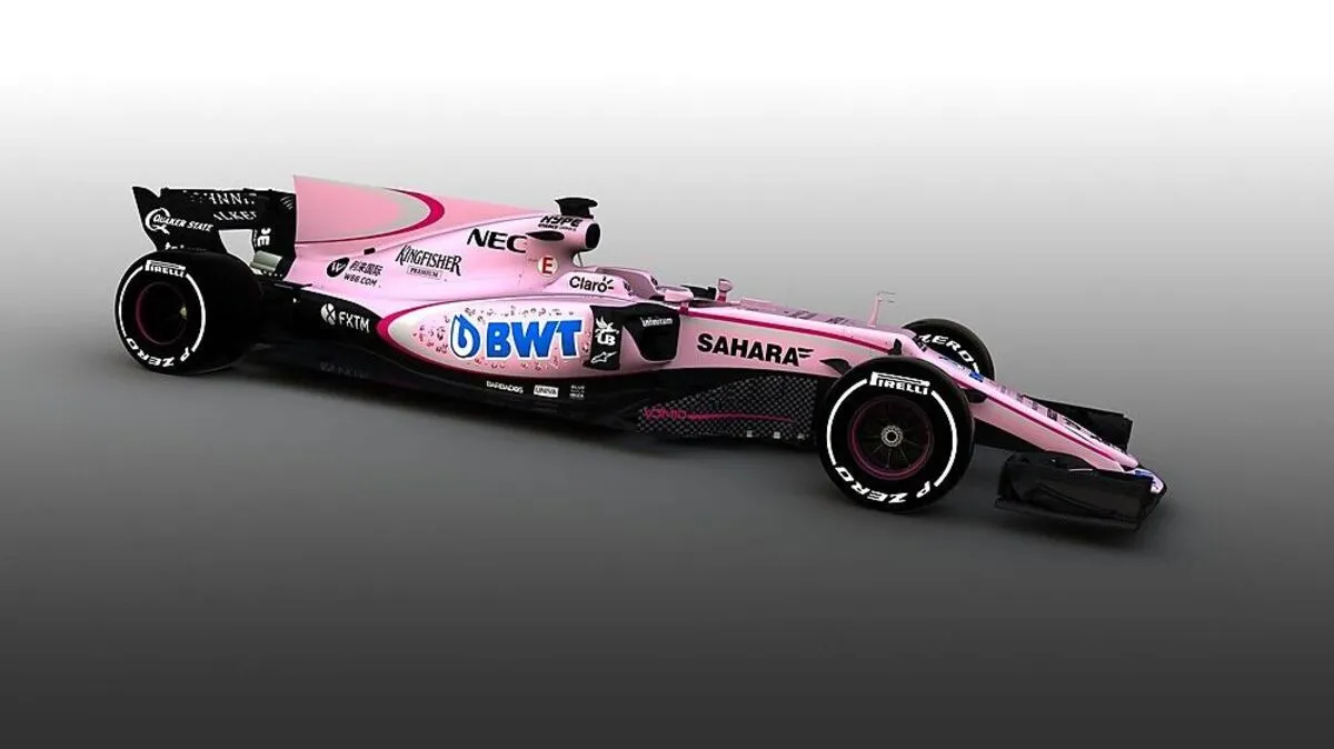 Sahara Force India F1 VJM10 Livery Reveal