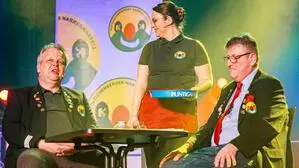 Die traditionelle „Gasthaus-Nummer“ mit Michael Karl, Barbara Ranftl und Ewald Genser darf auch 2026 nicht fehlen