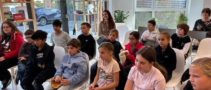 Lesung für Kinder im Büro der Kleinen Zeitung in Voitsberg