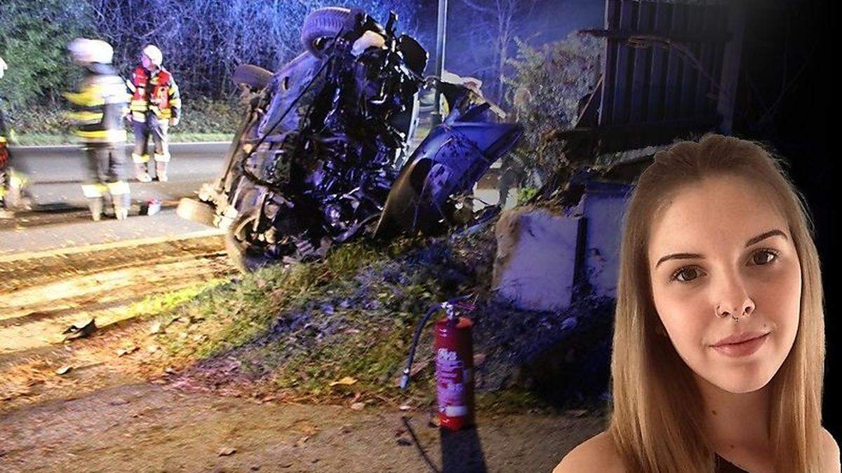 Anna Terler (20) kletterte seitlich ins brennende Auto