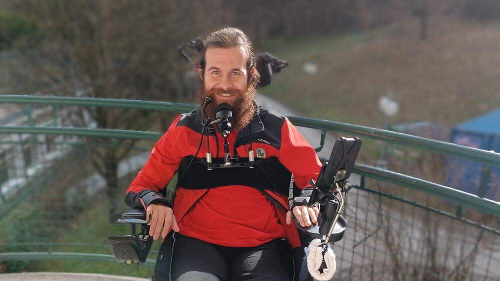 Nach seinem Kletterunfall macht Gilbert Kohlhuber in der Rehabilitationsklink Tobelbad Fortschritte