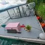 Die Plattform am Wörthersee | Von dieser Plattform stürzte der Steirer im August des Vorjahres und ertrank
