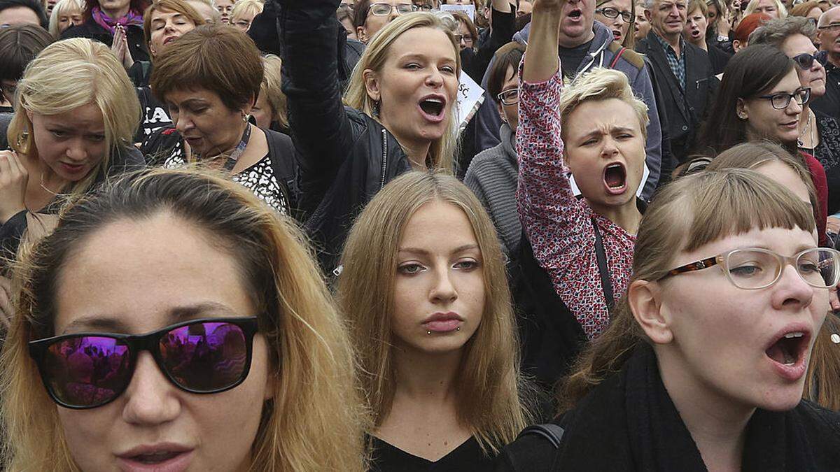 Protest gegen die neue Gesetzesinitiative