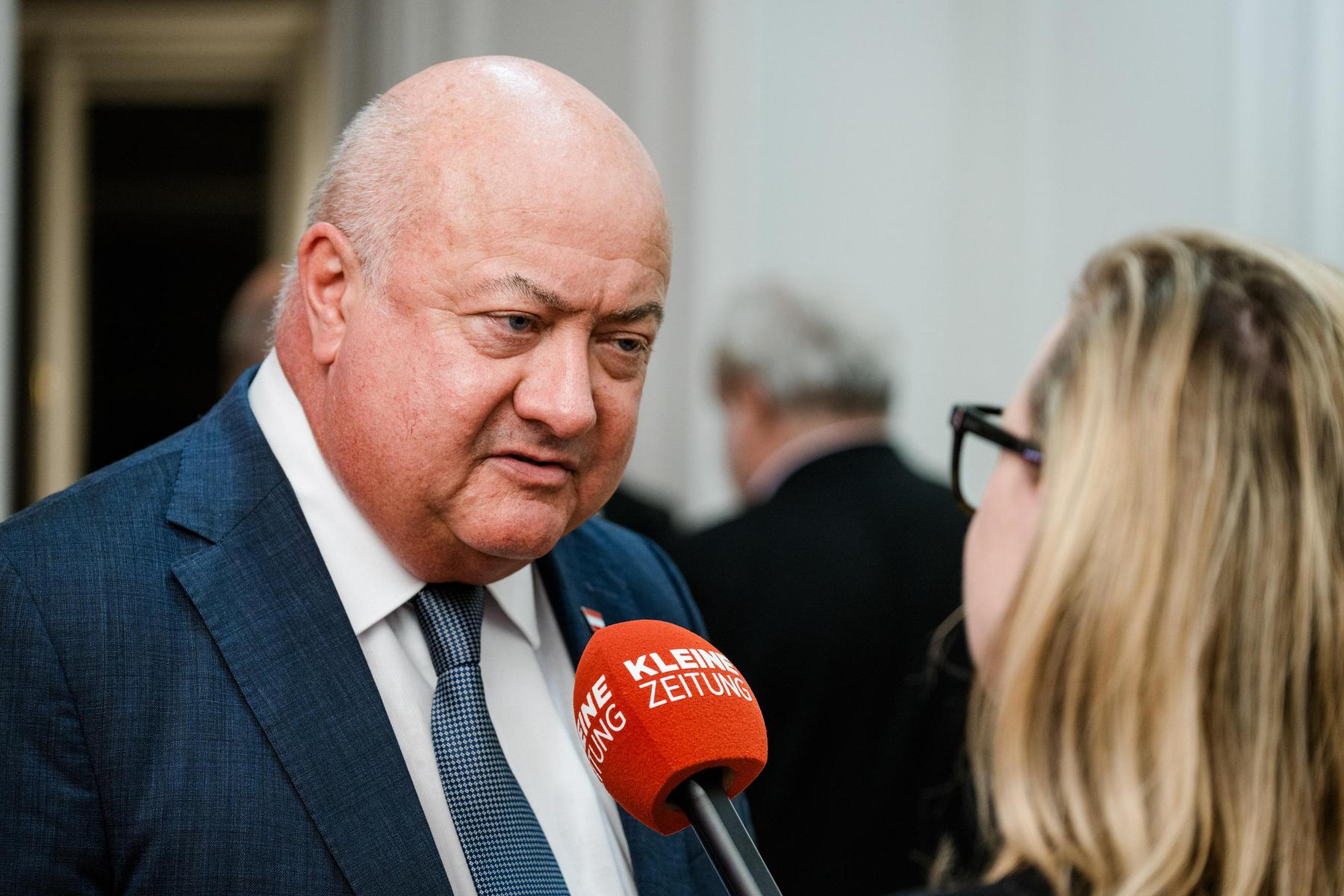 Song Contest in Wien: Bundeskanzler Stocker für Israels Teilnahme beim ESC