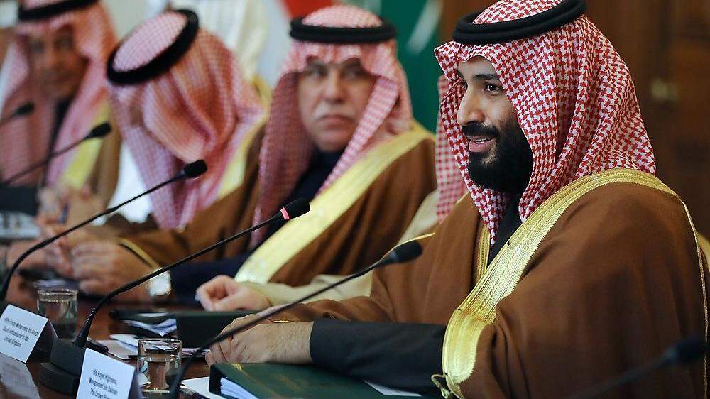 Saudi-Arabiens Kronprinz  Mohammed bin Salman 