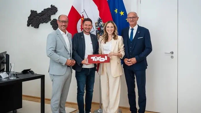 Mario Gerber, Martin Reiter, Barbara Plattner und Anton Mattle