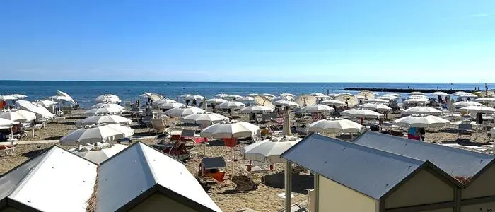 Das Meer bei Grado ist nach wie vor badebereit