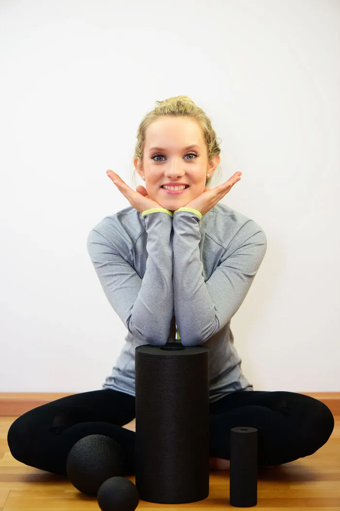 Faszientraining ist hip, aber auch herausfordernd. „Black roll“ lässt grüßen 