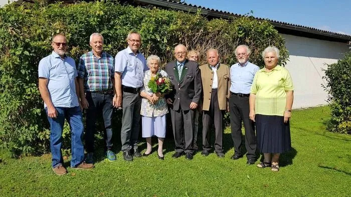 Zahlreiche Menschen gratulierten Juliane Lesky