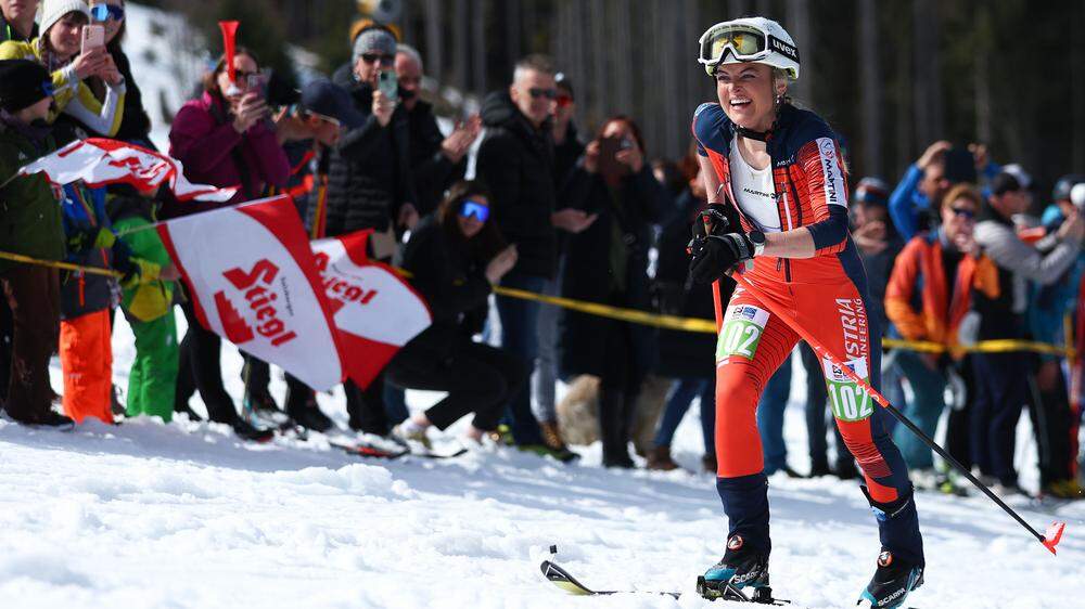 Sarah Dreier feierte in Schladming ihren ersten Weltcup-Sieg