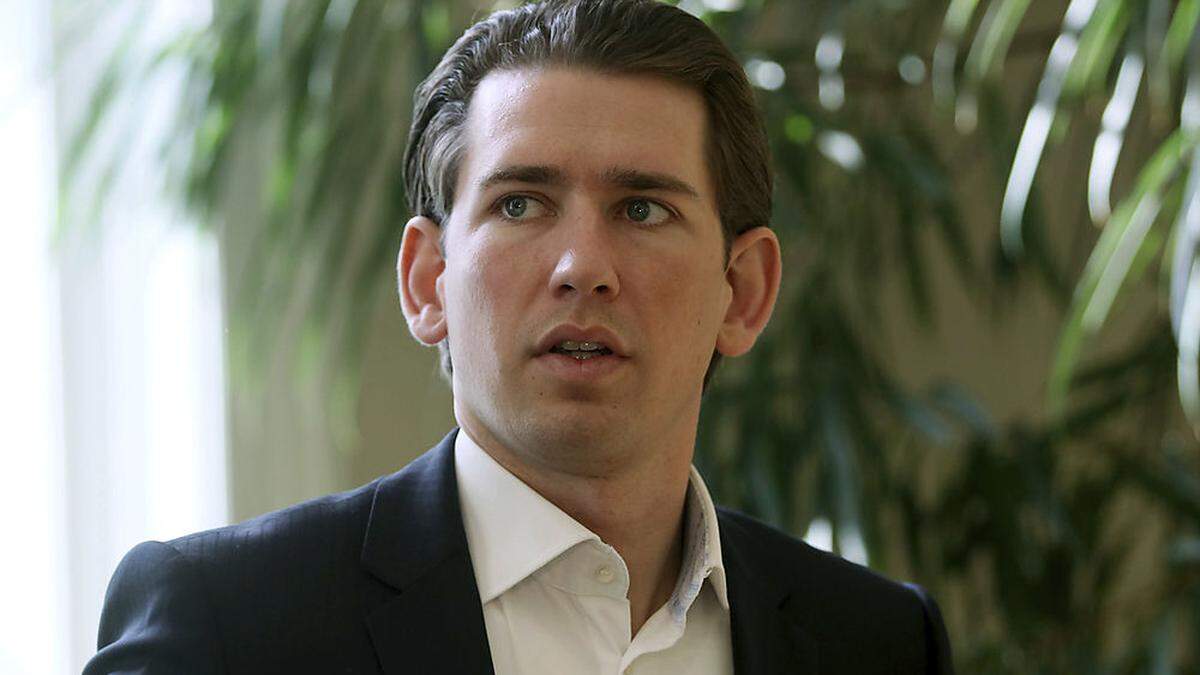 Sebastian Kurz ist heut ezu Gesprächen in London 