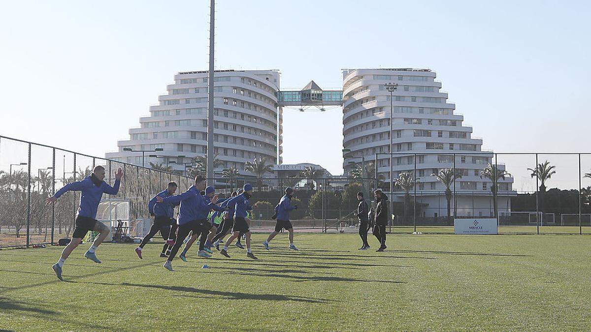 SOCCER - BL, Hartberg, training camp