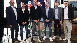 Die ÖFB-Offiziellen rund um Sportdirektor Peter Schöttel (Mitte) stellten neue Konzepte vor