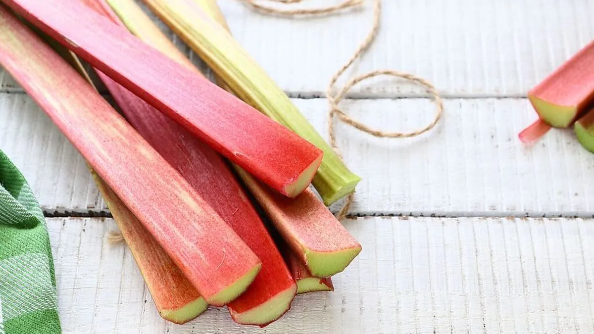 Kein Obst und trotzdem eine tolle Nachspeise: Rhabarber