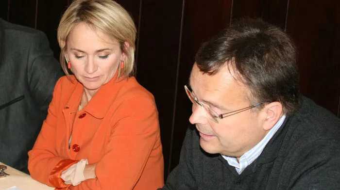 Elisabeth Blanik (SPÖ) und Gerald Hauser (FPÖ)