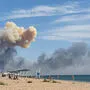 Erst am Dienstag vor einer Woche gab es schwere Explosionen auf einem russischen Militärstützpunkt auf der 2014 annektierten Krim.