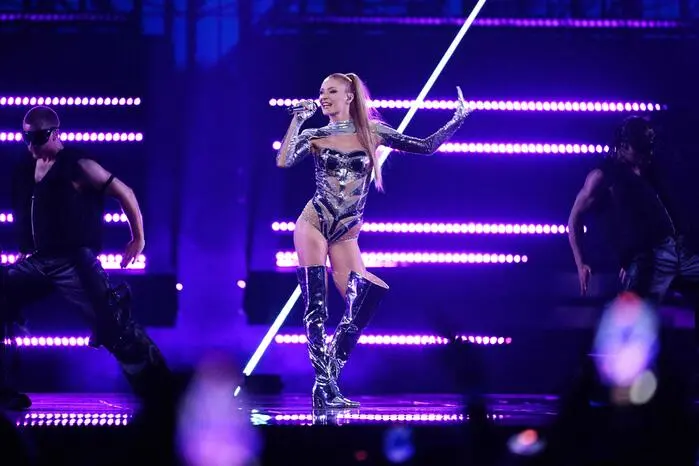 Kaleen begeisterte mit ihrem Song „We Will Rave“ das Publikum beim zweiten Song Contest Halbfinale in Malmö